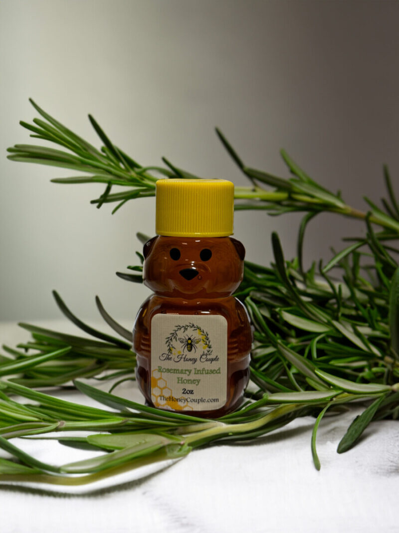 Baby Bear Rosemary Infused Honey by The Honey Couple 2oz