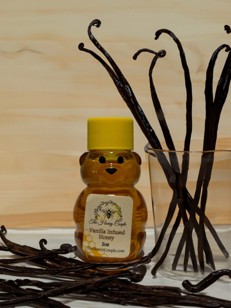 Baby Bear Vanilla Infused Honey by The Honey Couple 2oz