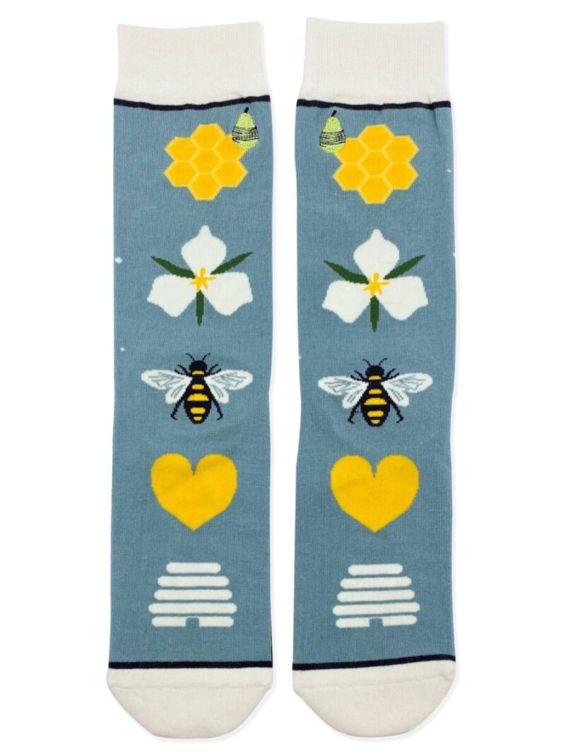 Bee Kind Bee Socks by Woven Pear