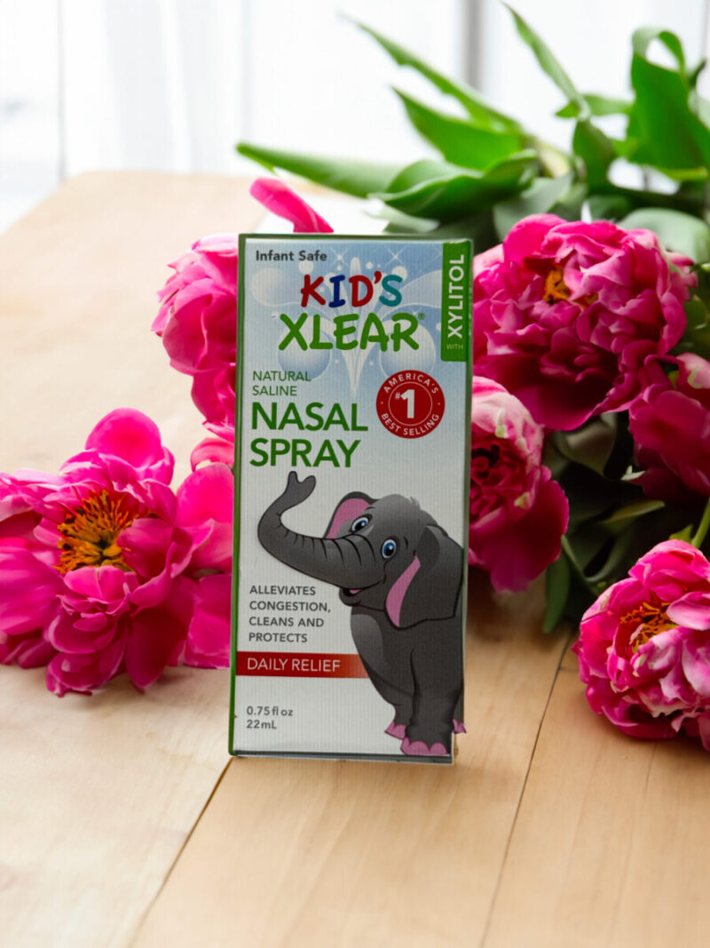 Infant Safe Kids by Xlear Natural Saline Nasal Spray w/ xylitol