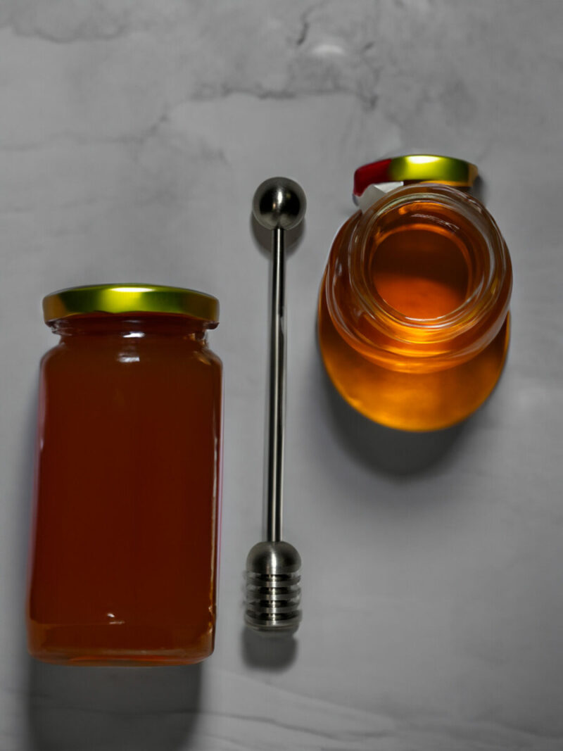 stainless steel honey dipper