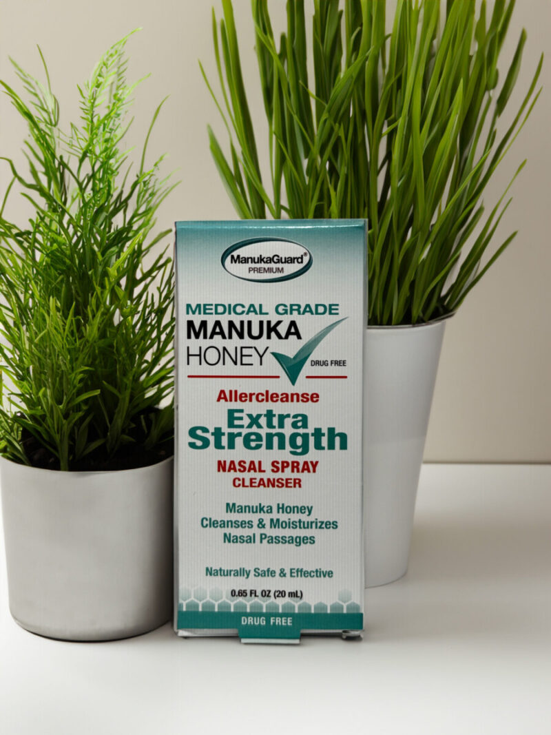 Medical Grade Manuka Honey Extra Strength Nasal Spray Cleanser by Manuka Guard 0.65oz