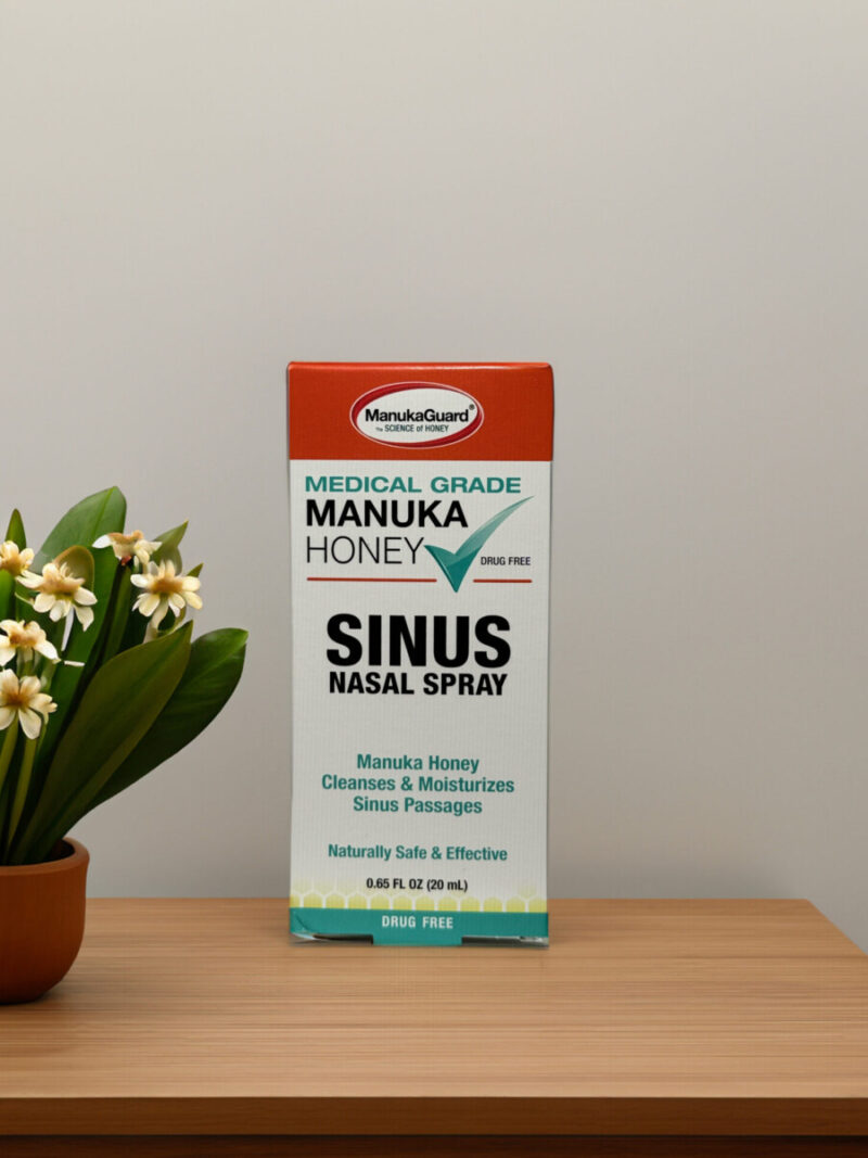 Medical Grade Manuka Honey Sinus Nasal Spray by Manuka Guard 0.65oz