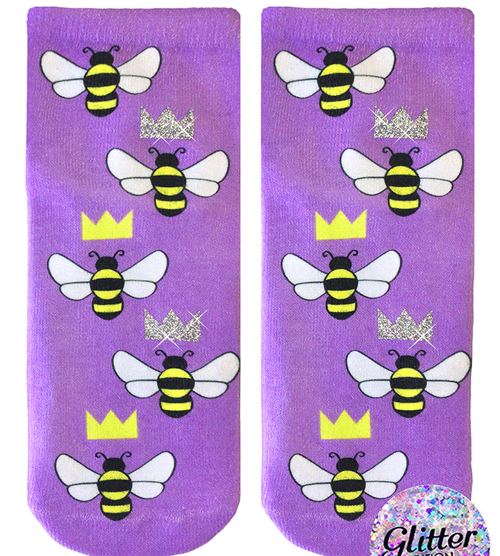 Queen-Bee-Womens-Bee-Socks-by-Living-Royal