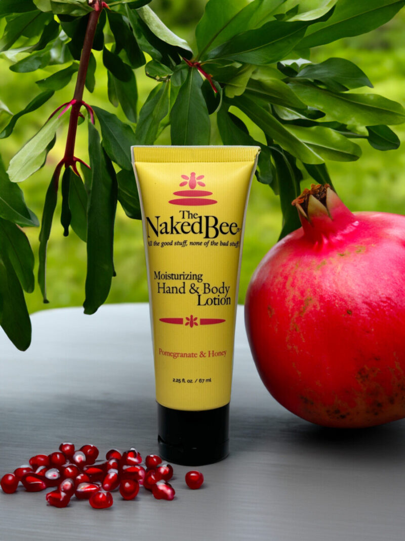 The Naked Bee Moisturizing Hand & Body Lotion Pomegranate & Honey.