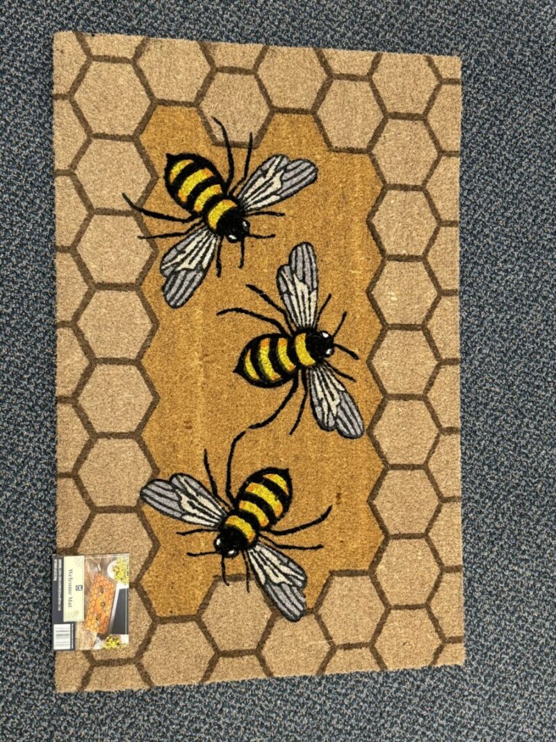 Bee Welcome Door Mat By Honey Emporium